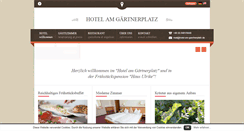 Desktop Screenshot of hotel-am-gaertnerplatz.de